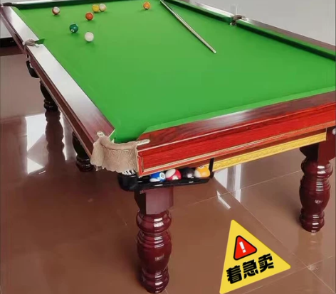 标准尺寸台球桌美式黑八桌球俱乐部九球房商用...