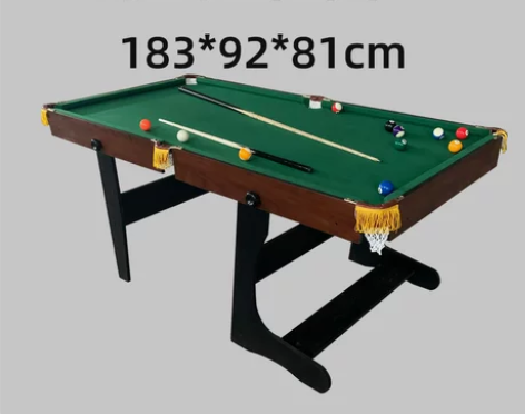 折叠式台球桌玩具 家用标准型桌球小型儿童小...