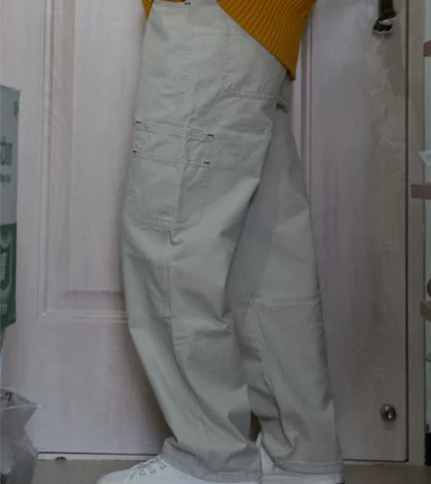 【博主出全新裤子！】 就穿过一次拍照而已，...