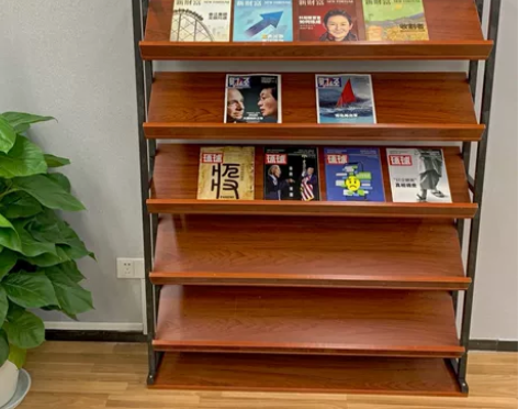 杂志架报刊架书报架宣传册资料图书绘本单页展...