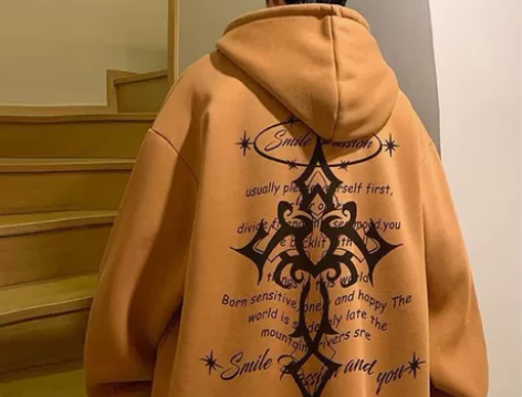 RAMPAGE美式高街卫衣男连帽秋冬季in...