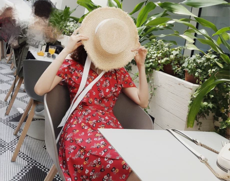 番茄优品原创 浪漫碎花荷叶边 小心机多穿法...