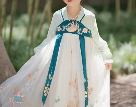 汉服儿童女裙子2022新款洋气爆款古装衣服...