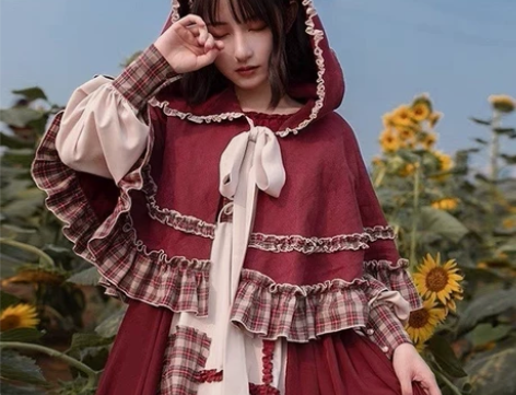 withpuji小红帽m码大全套 吊牌只有...