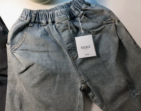 实体店断码处理！！破洞牛仔裤 捡漏～ 两条...