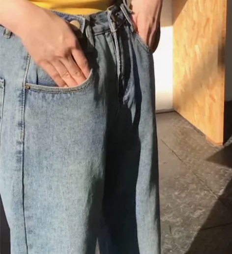 高腰显瘦牛仔裤春夏秋都 感兴趣的话点“我想...