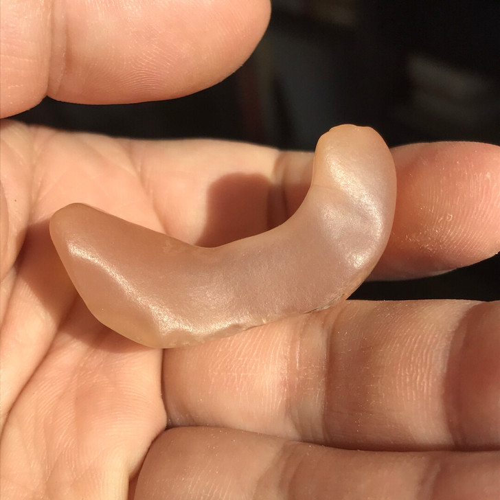 戈壁石 玛瑙 笔架 奇石 阿拉善 笔搁 茶...