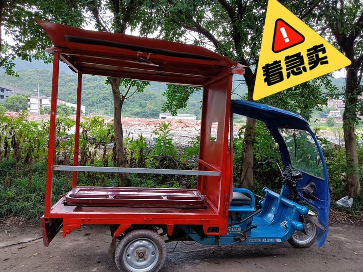 摆摊不摆了便宜卖咯，油电两用的而且有棚拿去...