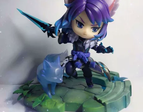 王者荣耀手办千年之狐李白1/12 感兴趣的...