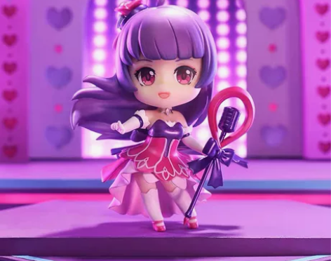 王者荣耀官方正版 偶像歌手 王昭君手办 模...