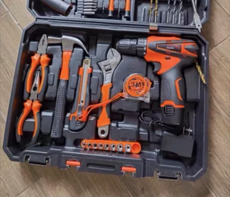 工厂倒闭【低价处理】维修工具箱手动组合家用...