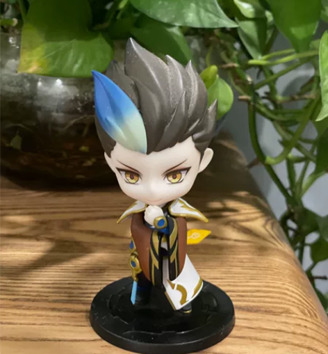 王者荣耀官方正版手办 狄仁杰Q版手办 9成...