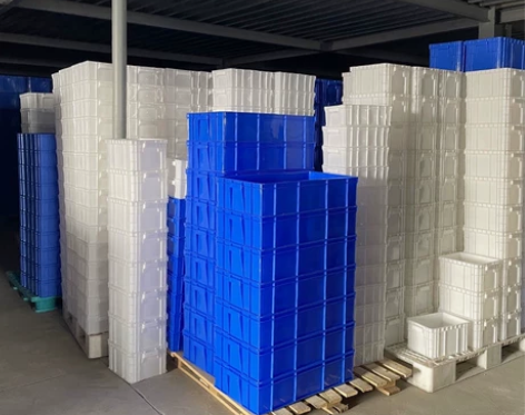 全新加厚零件盒周转箱物料盒塑料盒子螺丝五金...