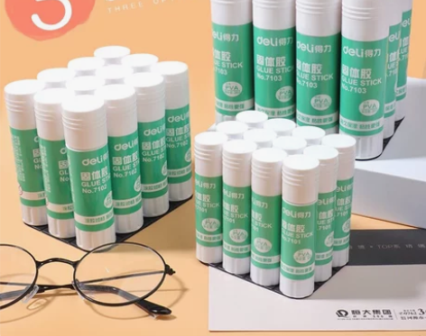 得力固体胶大号大容量胶棒学生用儿童办公用品...