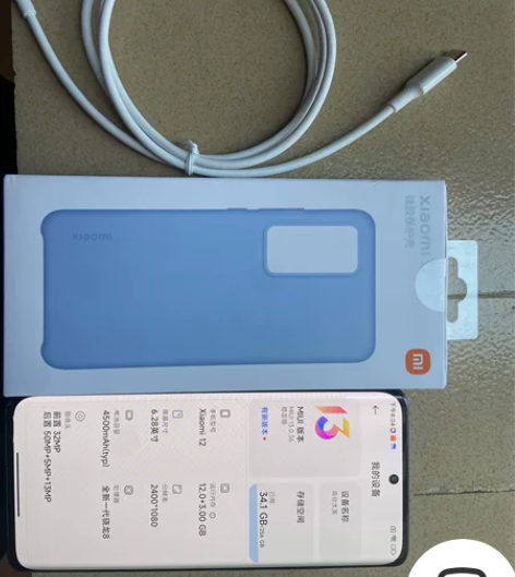 小米12   12+256全原无修，自用无...