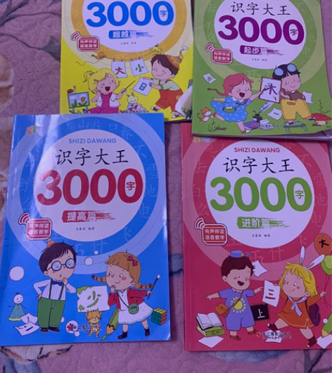 识字大王4本15出，宋词三百首+千字文十弟...