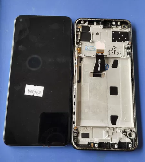 华为nova7se纯原带框屏幕总成。显示屏...