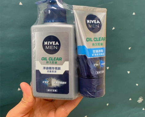 妮维雅男士洁面乳 控油祛痘亮肤洗面奶 【一...