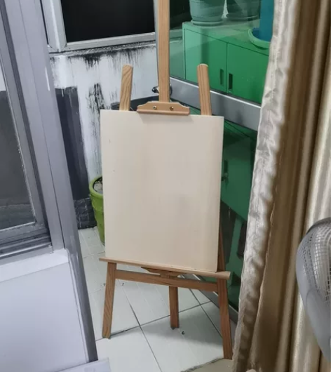 画板，画架一套， 升降木质1.5米画架 仅...