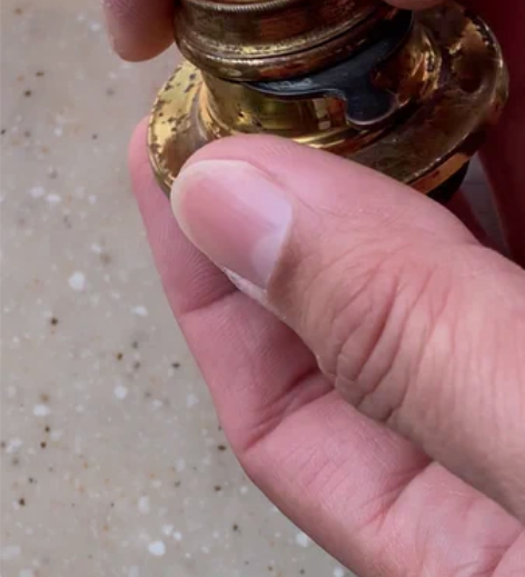 18xx年老鎏金镜头一枚,自带快门光圈。镜...