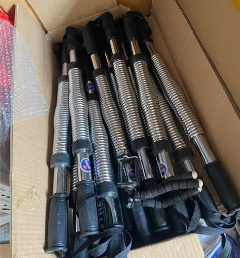 全新电镀加强臂力器臂力棒好价处理现货运动器...