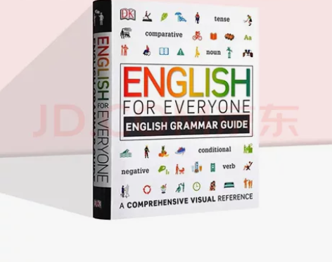 英文原版 DK新视觉 人人学英语 语法图解...