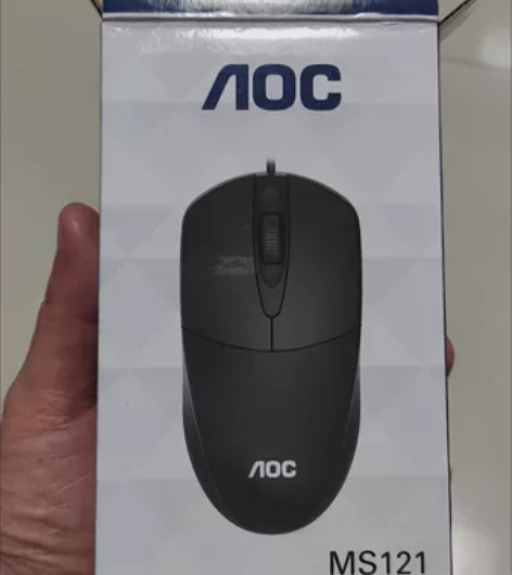 全新正品AOC- MS121有线USB办公...