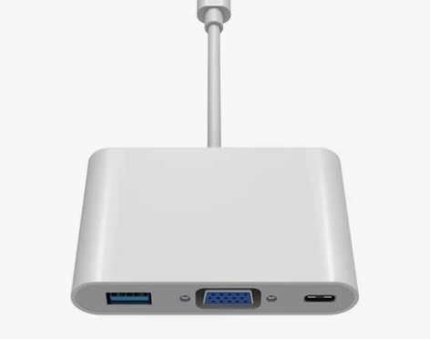 Type-C转VGA转换器macbook视...