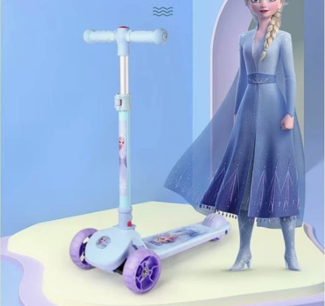 迪士尼（Disney）儿童滑板车小孩玩具车...