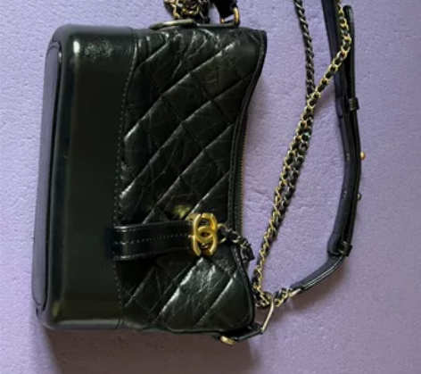 高定包香奈儿流浪包小号，99新，皮质优质 ...