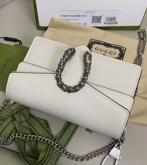 GUCCI古驰酒神系列小号单肩包,九成新,...