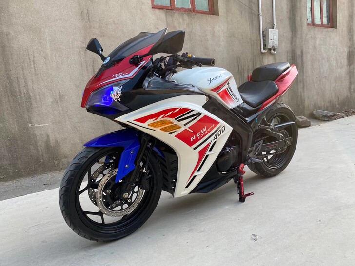 大跑车 二手摩托车 雅致400到货,双杠水...