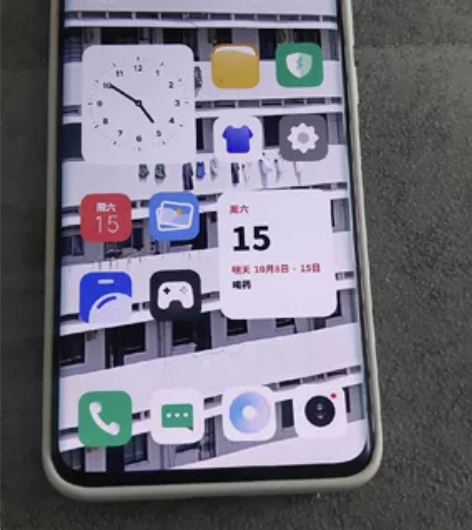 魅族18白色8+128换过原装前置因为进灰...