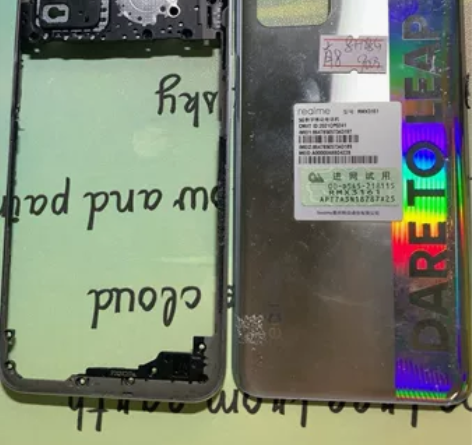 realme Q3 原装拆机中框+后盖 感...