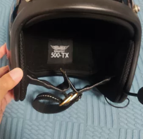 日式TTandCO复古摩托车头盔机车哈雷玻...