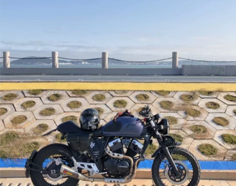 龙嘉v咖250 复古机车 19年 abs款...