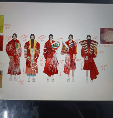 服装设计 效果图  款式图  PPT（含灵...