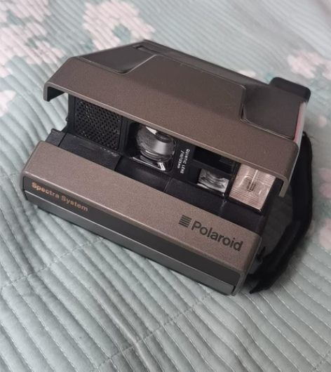 老式polaroid宝丽来相机，品相如图，...