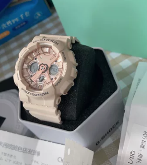 casio旗舰店GMA-S120MF运动防...