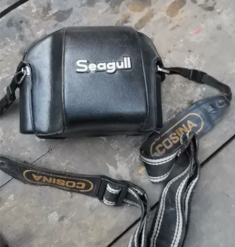 海鸥DF-1老相机，快门可正常使用，外观较...