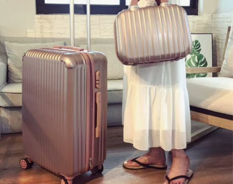 北爱行李箱子母箱女拉杆箱万向轮旅行箱 原价...