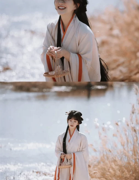 神明少女汉服女夏季魏晋古风中国风广袖流仙裙超仙气飘逸春秋古装