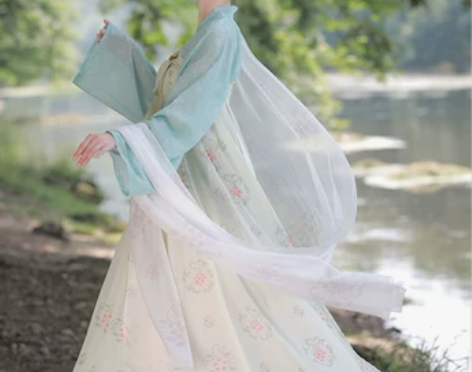 【租】五五年原创汉服【清瑶】魏晋南北朝大袖...