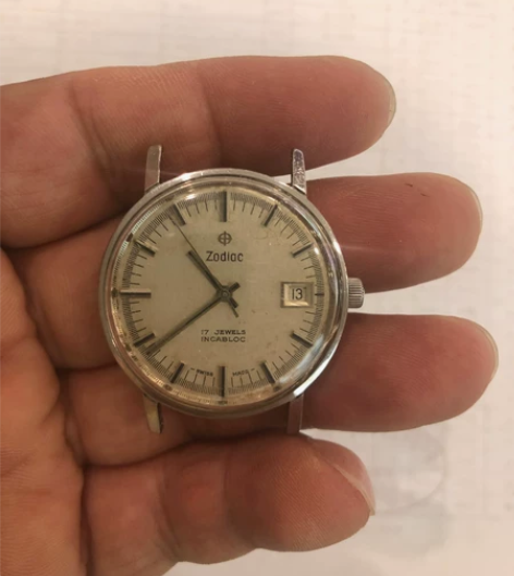 瑞士古董苏地亚手表,17石机械机芯,整表原...