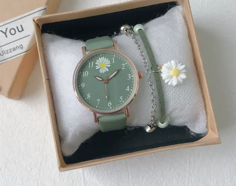 手表女ins风简约气质初高中学生小清新防水...