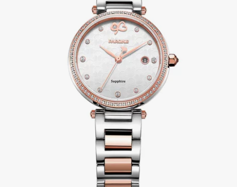 【商场同款】雷诺官方正品手表女银杏时尚水钻...