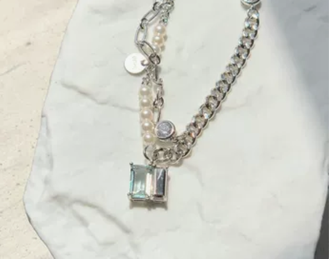 OOPSJewelry白日梦系列浅薄荷绿珍...