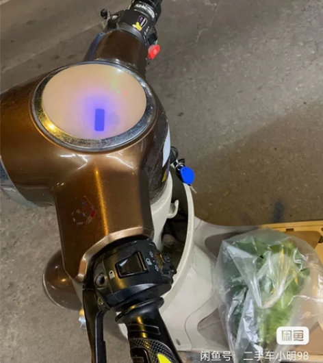 刚买的二手电动车，台铃牌子的。电池刚换一个...