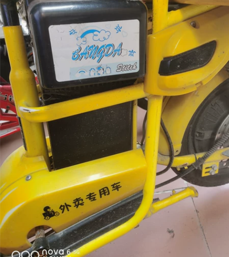 台铃外卖车，碟刹，9成新，锂电池。三个月前...