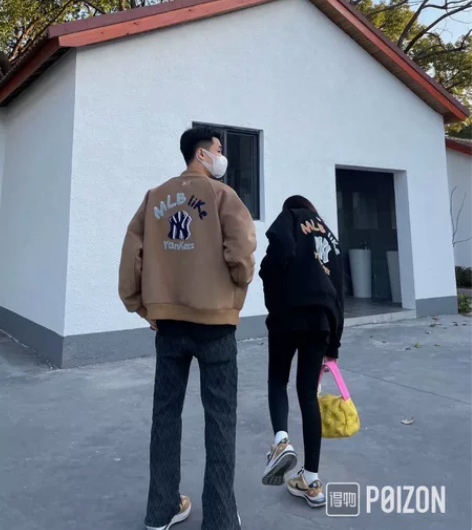 MLB洋基队羊绒毛呢棒球外套 采用定制羊绒...